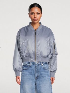 ANINE BING NWT
Leon Cropped Bomber Jacket size S